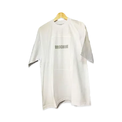 BROCHURE Book Logo Tee "White"