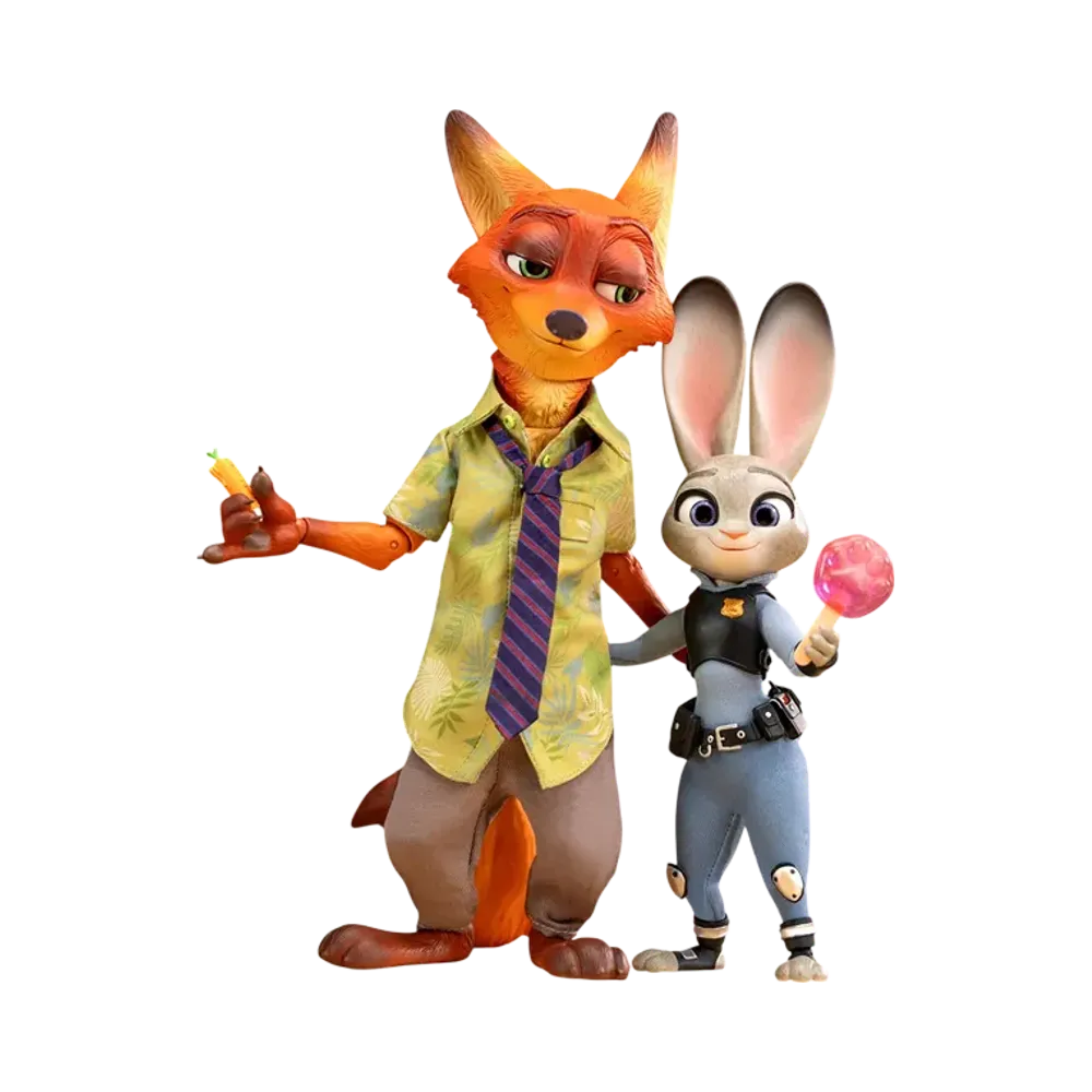 POP MART "Figurine" Disney Zootopia Series-Nick/Judy