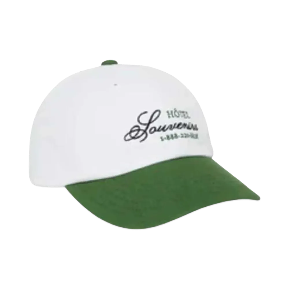 JJJJound x A.P.C. Hotel Cap "White/Green"
