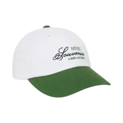 JJJJound x A.P.C. Hotel Cap "White/Green"