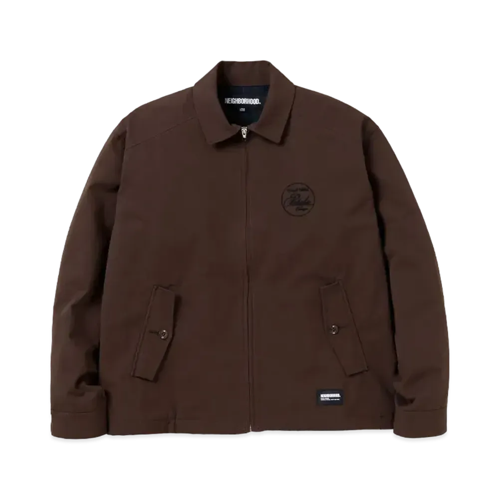 NEIGHBORHOOD Check Liner Work Jacket "Brown"