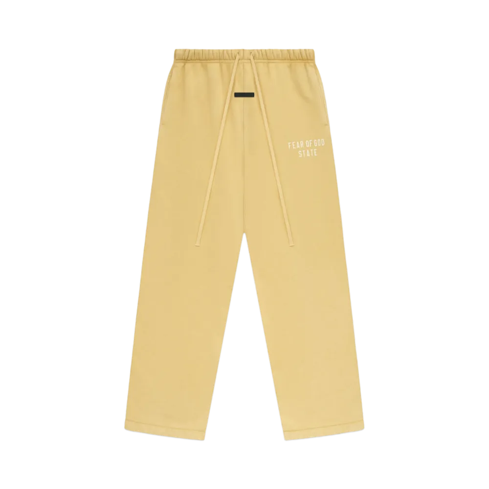 FEAR OF GOD Essentials Heavy Fleece Relaxed Sweatpant "Amber"
