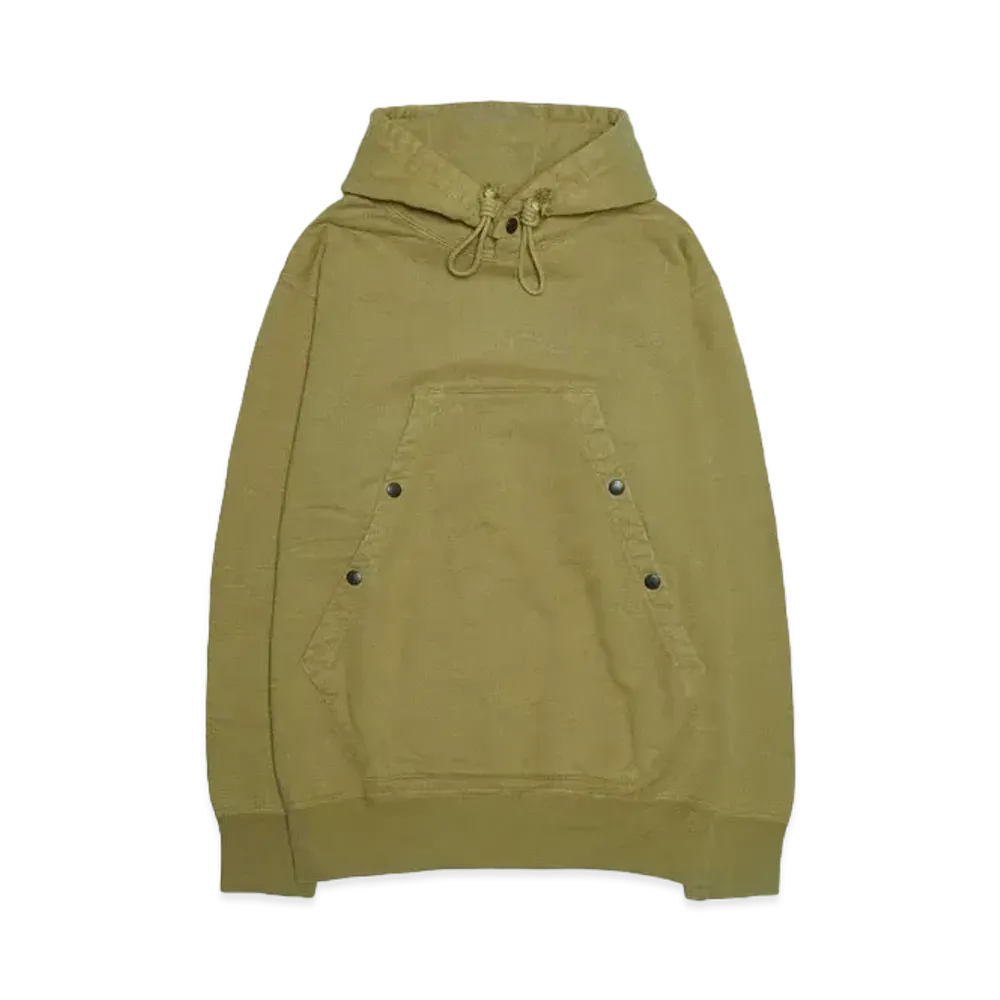 NEXUSVII. FRANKEN PULLOVER HOODY "OLIVE"