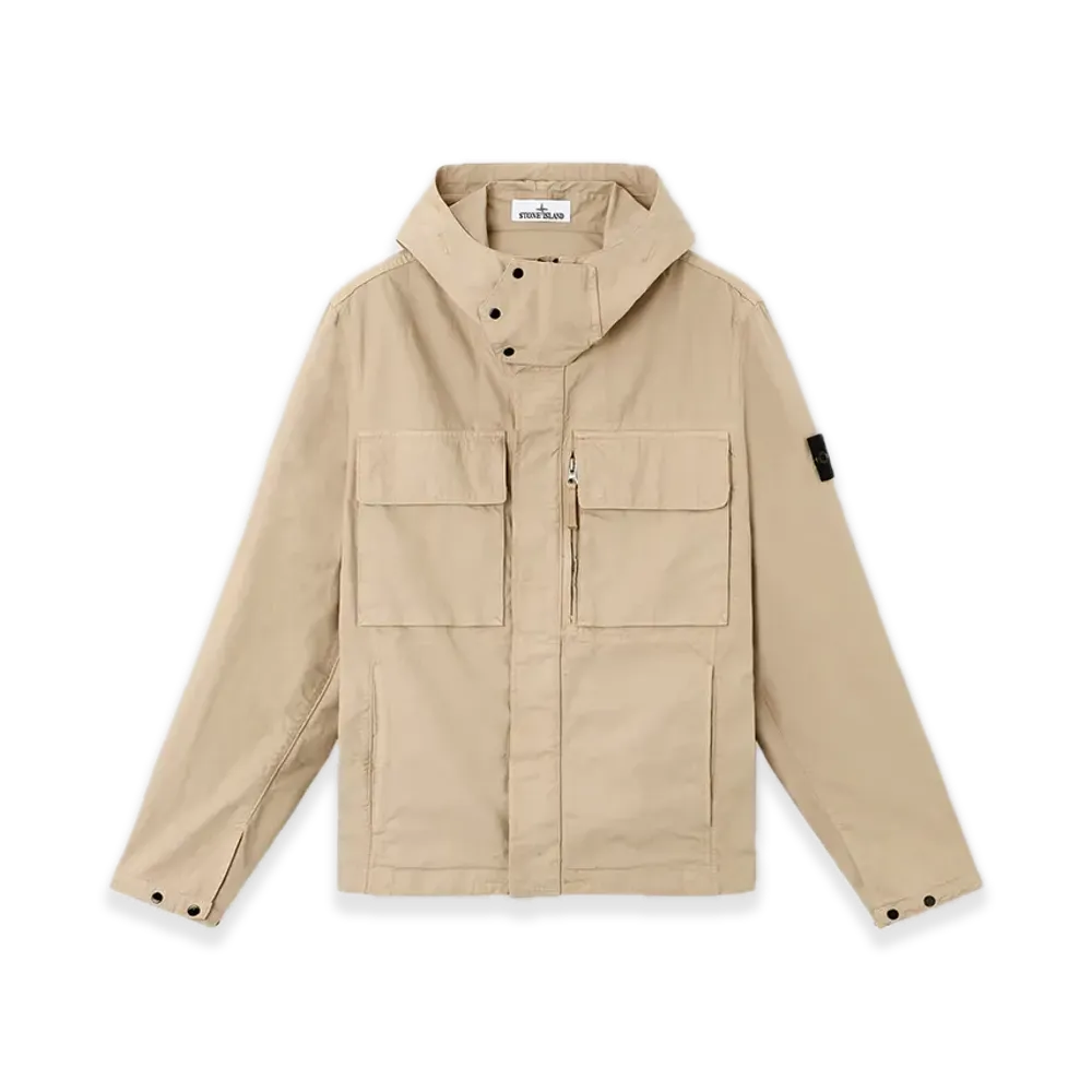 Stone Island Q100012 Canvas Weave Cotton Organic Cotton "Desert Brown"