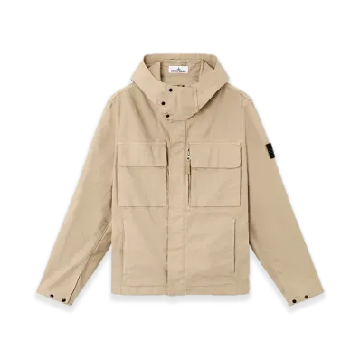 Stone Island Q100012 Canvas Weave Cotton Organic Cotton "Desert Brown"