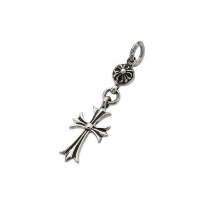 Chrome Hearts 1 Ball Tiny CH Cross Charm "Silver"