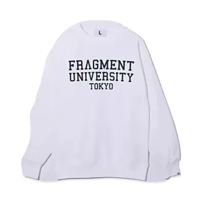 FRAGMENT UNIVERSITY FRGMT UNV C/N Sweat F "White"