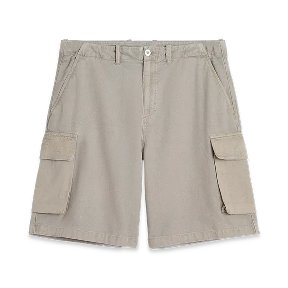 OUR LEGACY Mount Shorts "Stone Gravel Draping Canvas"