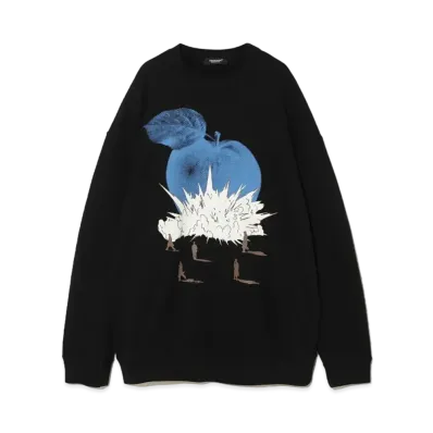 UNDERCOVER Cotton Sweatshirt Pullover "Black"