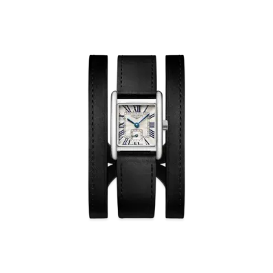 Longines Dolce Vita Mini 21.50 x 29mm "Stainless Steel/Black/Silver Franke" L5.200.4.71.0
