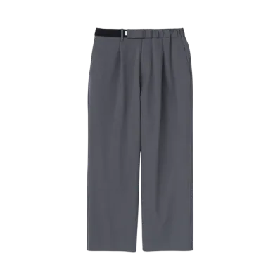 Graphpaper Compact Ponte Wide Chef Pants "C.Grey"