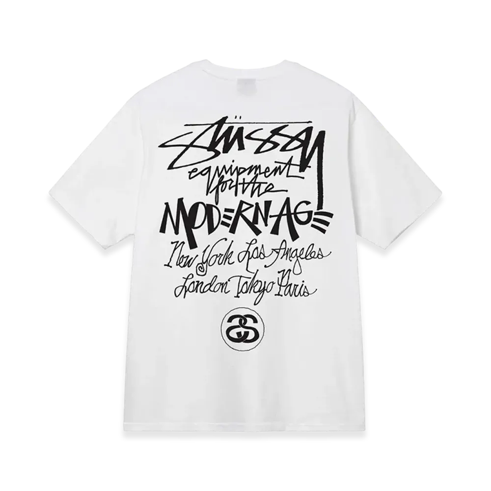 Stussy Modern Age Tee "White"