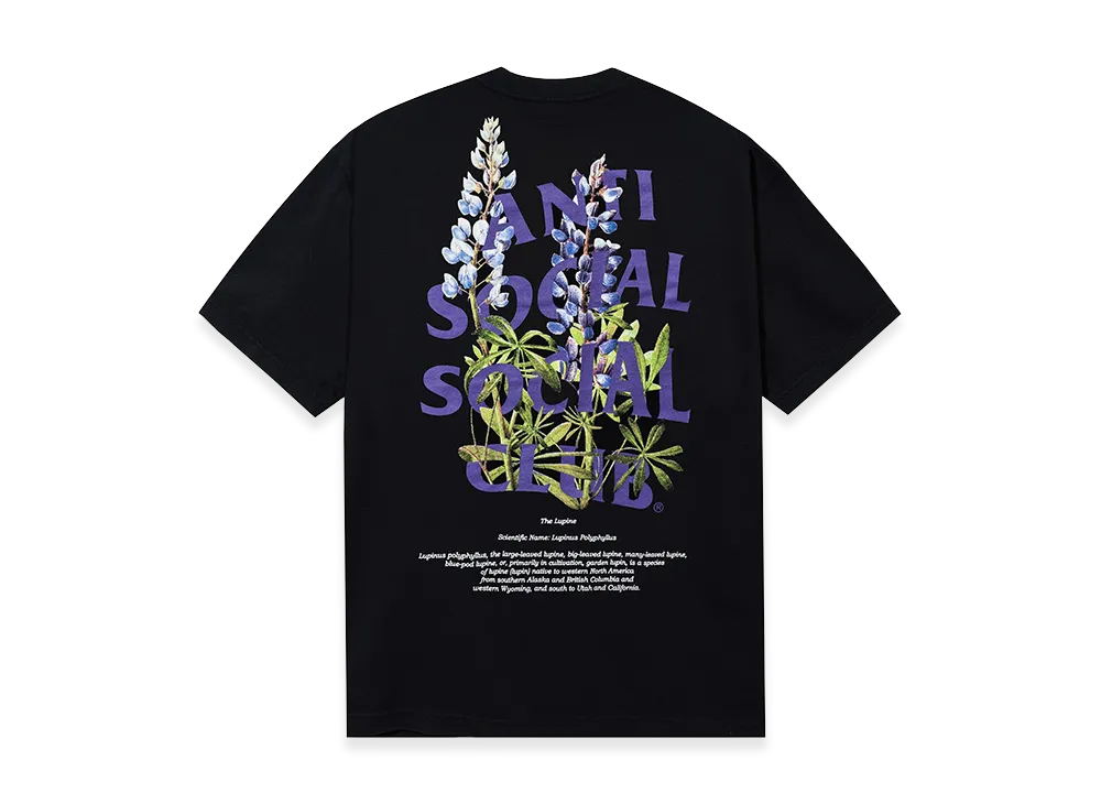 ANTI SOCIAL SOCIAL CLUB Lupine Premium Tee "Black"