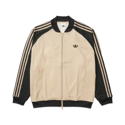 adidas Originals Loose Mesh Track Top "Stone Khaki"