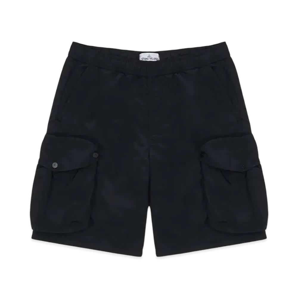 Stone Island B0443 Nylon Metal Swimming Trunk - 21SS "Black"