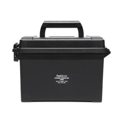 FreshService Stacking Storage Box Large "Black"