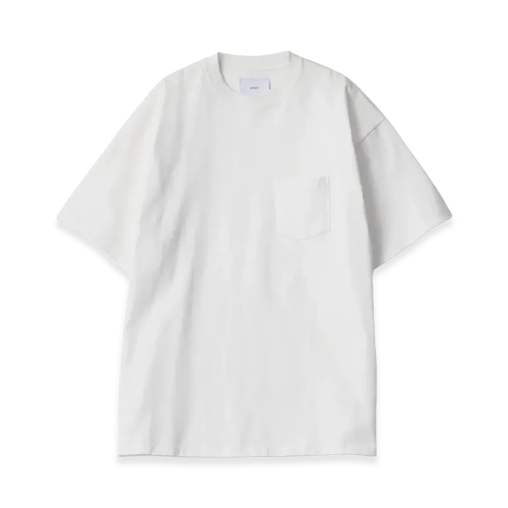 ssstein Supima Cotton Oversized Pocket Tee "White"
