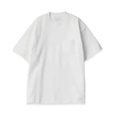 ssstein Supima Cotton Oversized Pocket Tee "White"
