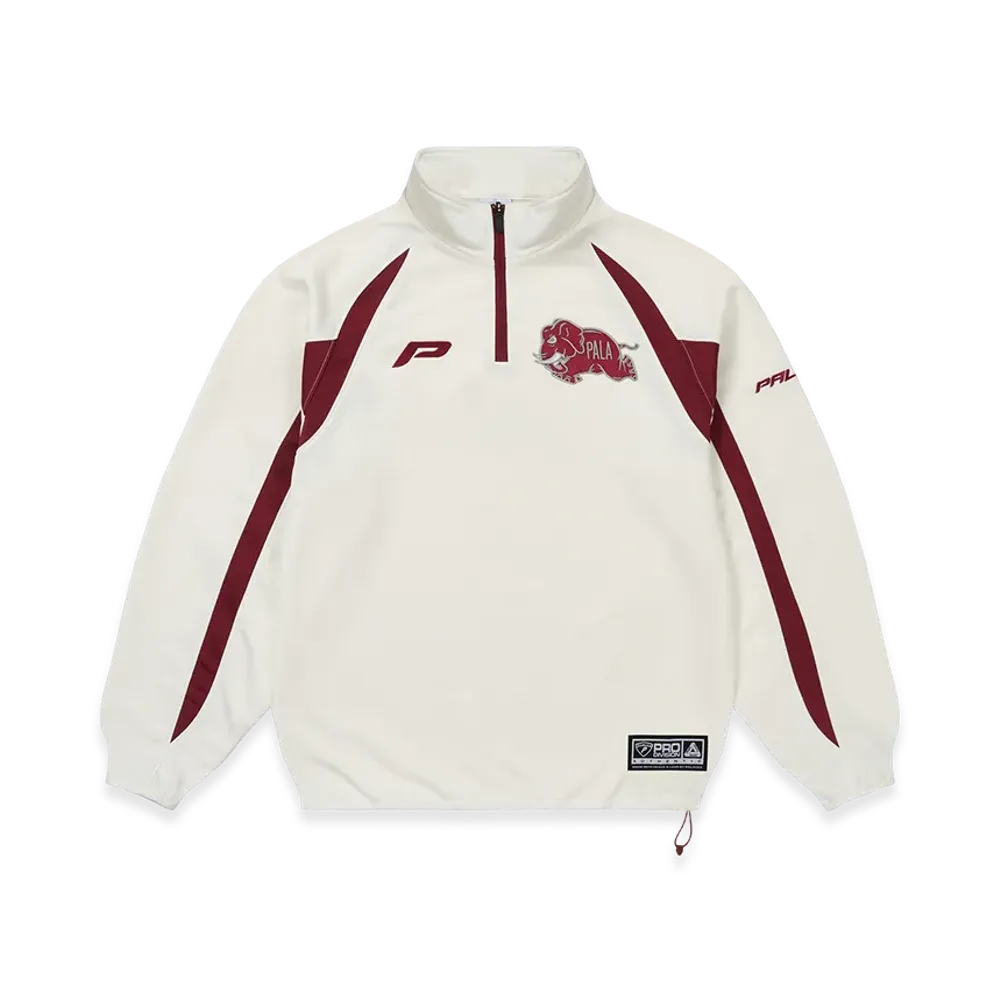 PALACE Palabama Quarter Zip "White"