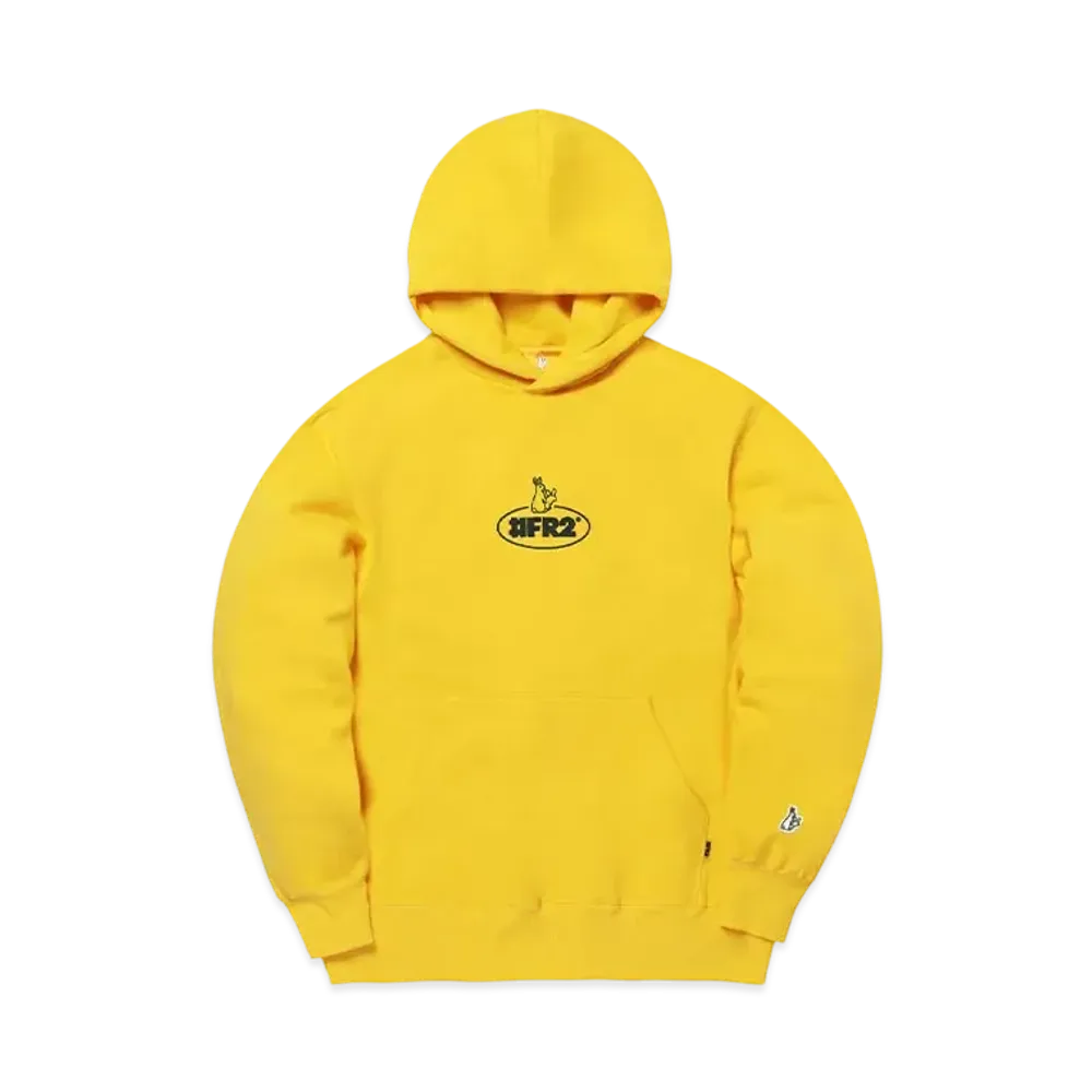 FR2 #Fr2 Oval Icon Hoodie "Yellow"