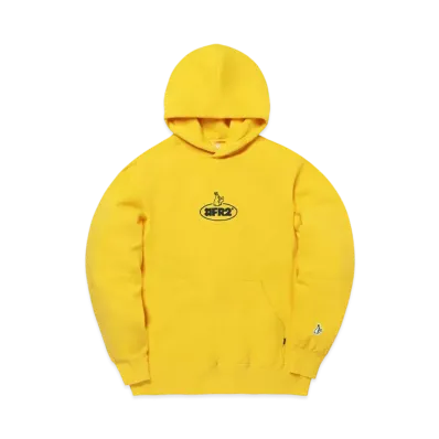 FR2 #Fr2 Oval Icon Hoodie "Yellow"