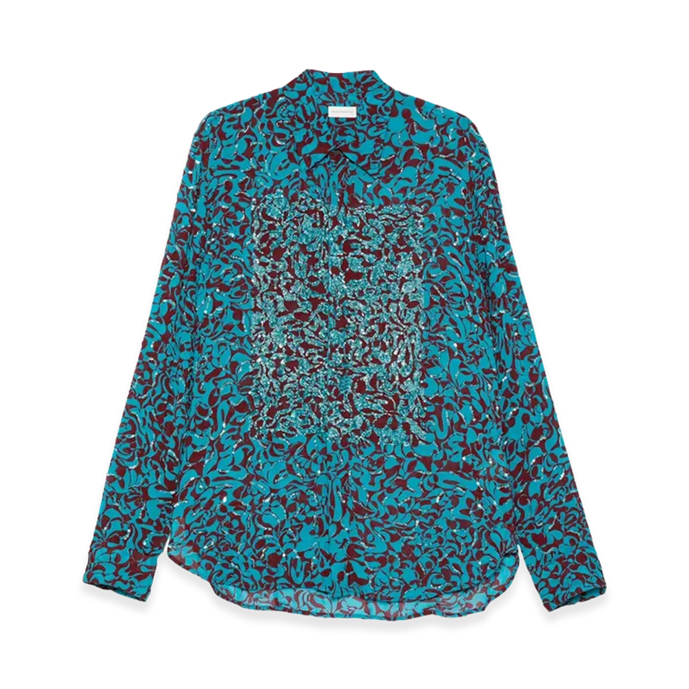 DRIES VAN NOTEN Shirt "Blue"