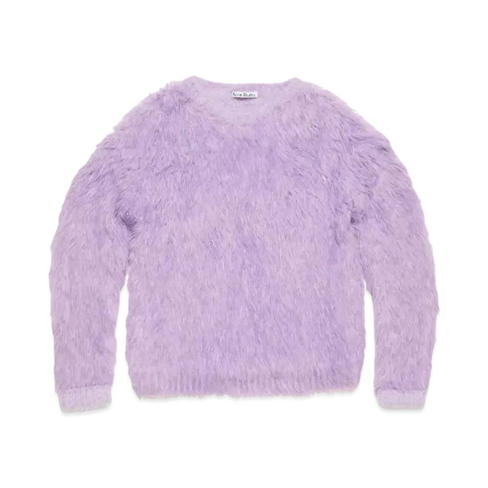 Acne Studios Textured Sweater "Purple"