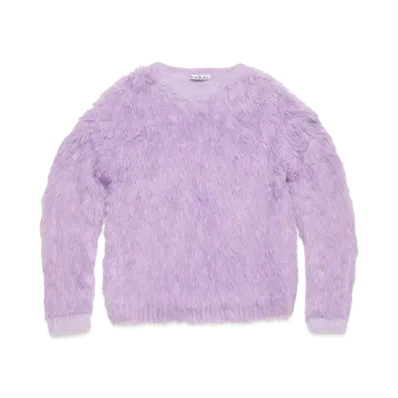 Acne Studios Textured Sweater "Purple"