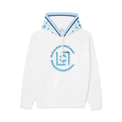 LACOSTE x CLOT Loose Fit Hoodie "White"