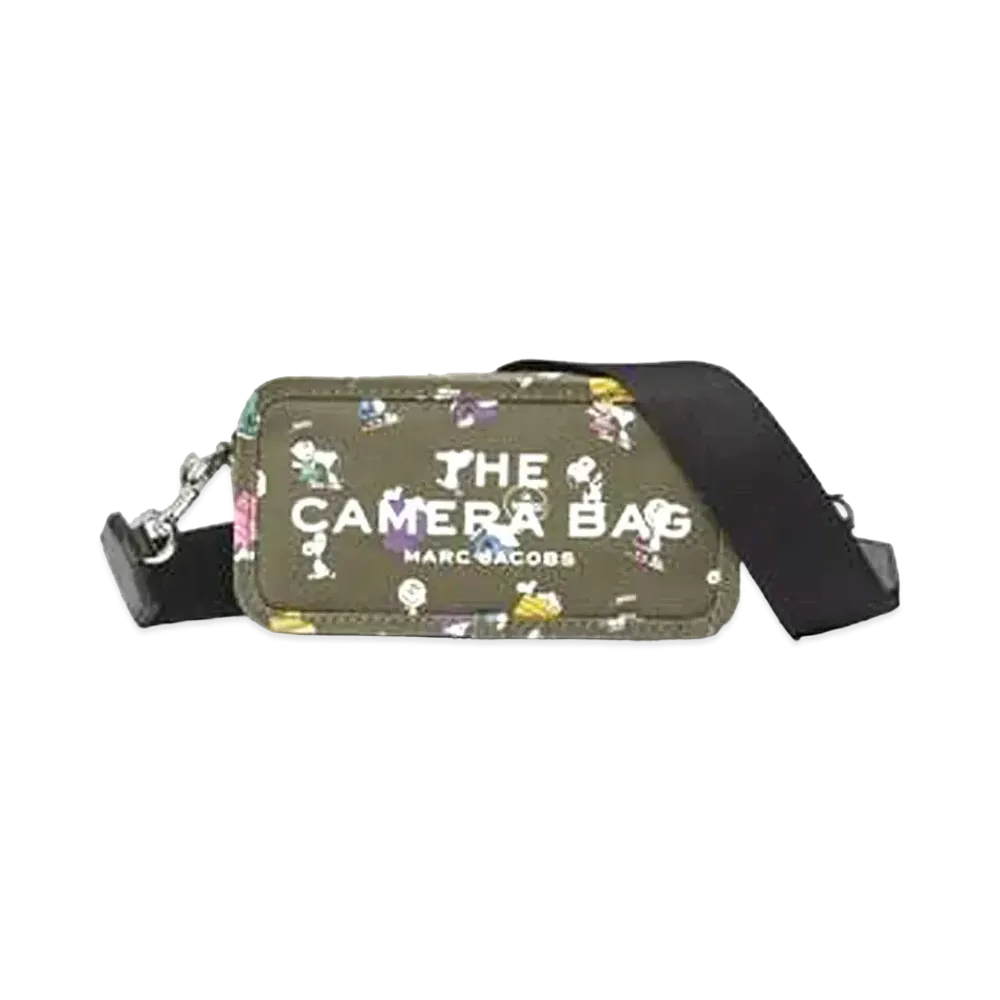 Marc Jacobs Peanuts X Marc Jacobs The Camera Bag "Dark Green Multi"