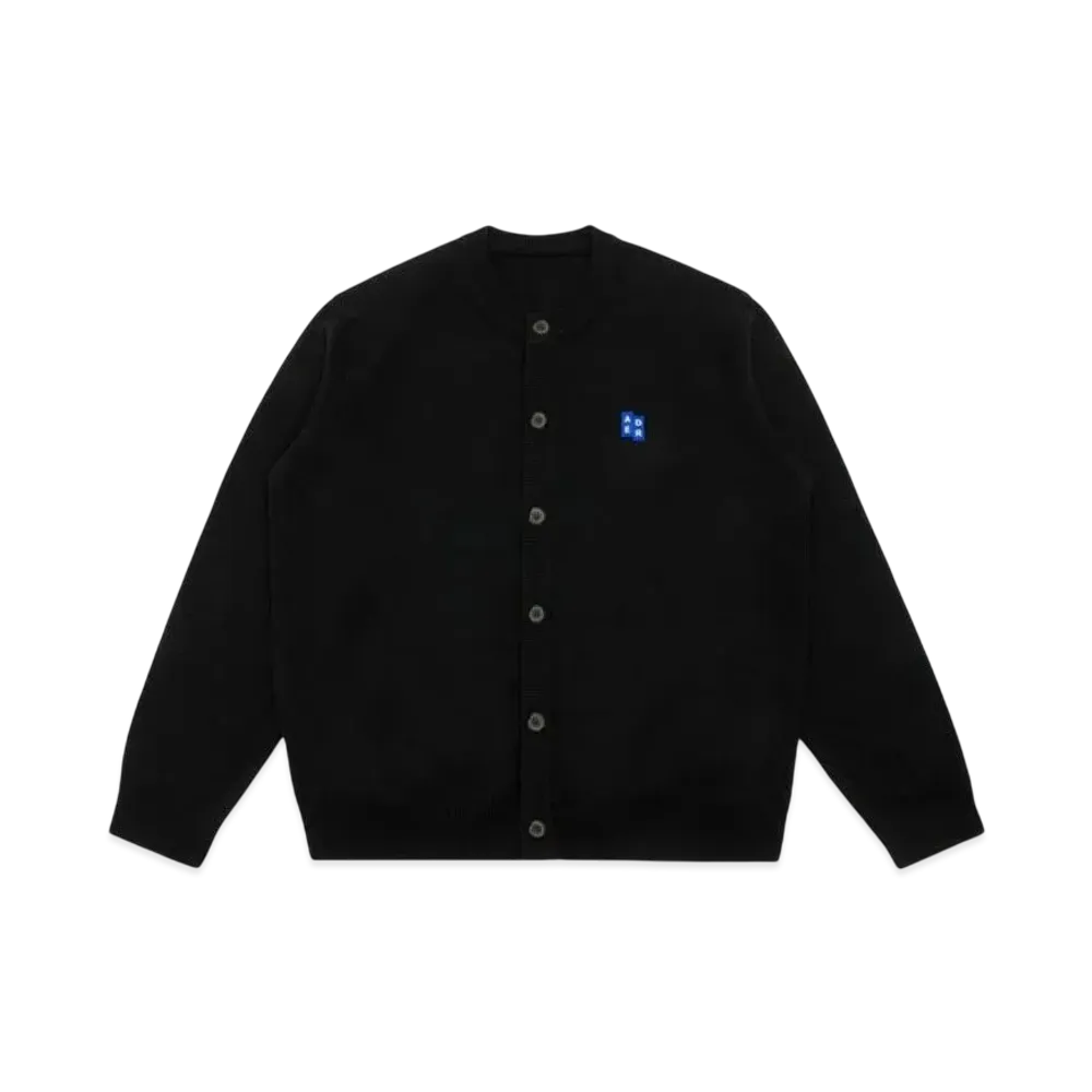 ADERERROR Tag Cardigan 02 "Black"