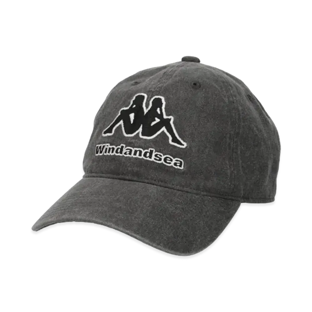 WIND AND SEA x Kappa Cap "Black"