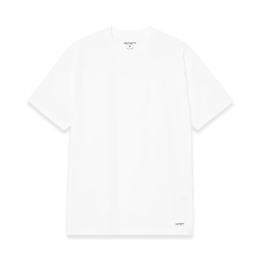 Carhartt WIP Standard Crew Neck T-Shirt "White+White"