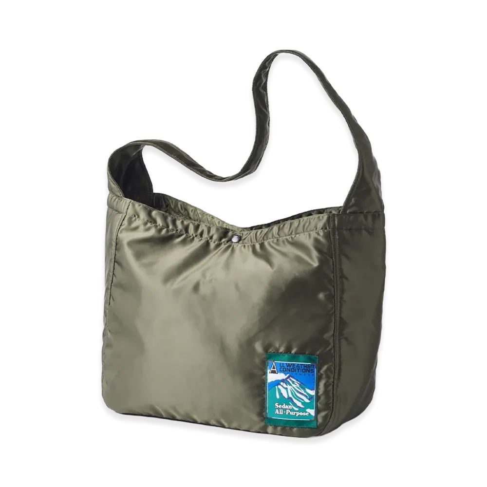 SEDAN ALL-PURPOSE Padded Shoulder Bag "Olive"