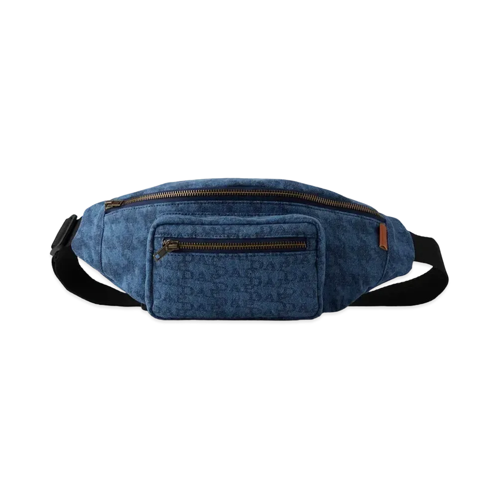 GAP DAP Logo Denim Waist Bag (Unisex) "Light Indigo"