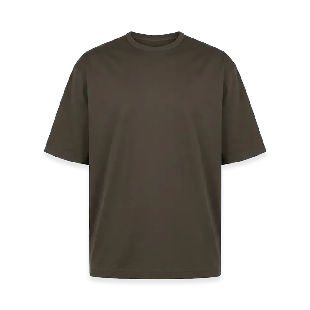 Goldwin High Gauge Shirring T-shirt (Unisex) "Brown"