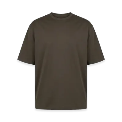 Goldwin High Gauge Shirring T-shirt (Unisex) "Brown"