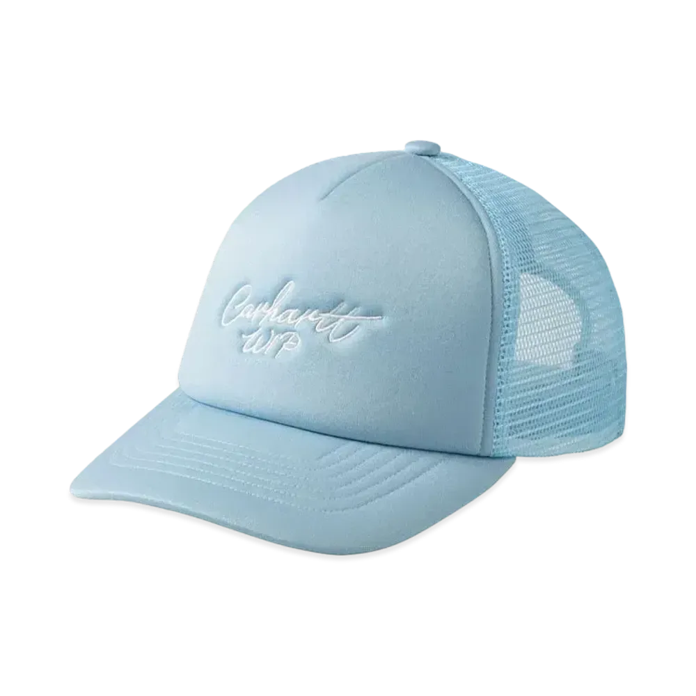 Carhartt Signature Trucker Cap "Misty Sky/White"