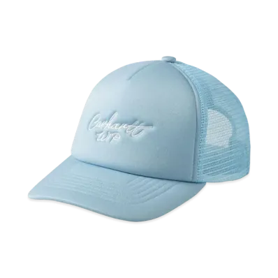 Carhartt Signature Trucker Cap "Misty Sky/White"
