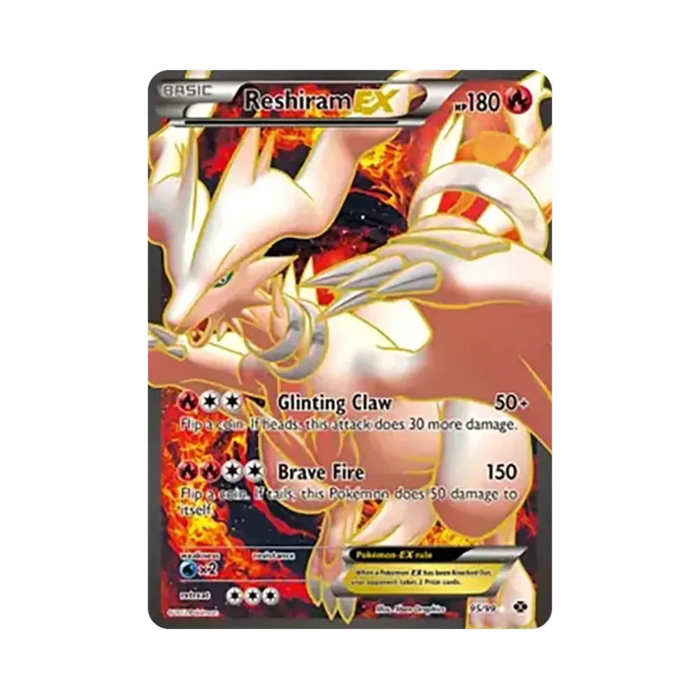 レシラムEX P [BW-P 158/BW-P](プロモーションカード「プレミアムキラ