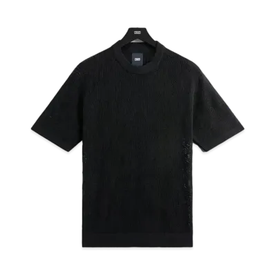Kith Tilden Crochet Shirt "Black"