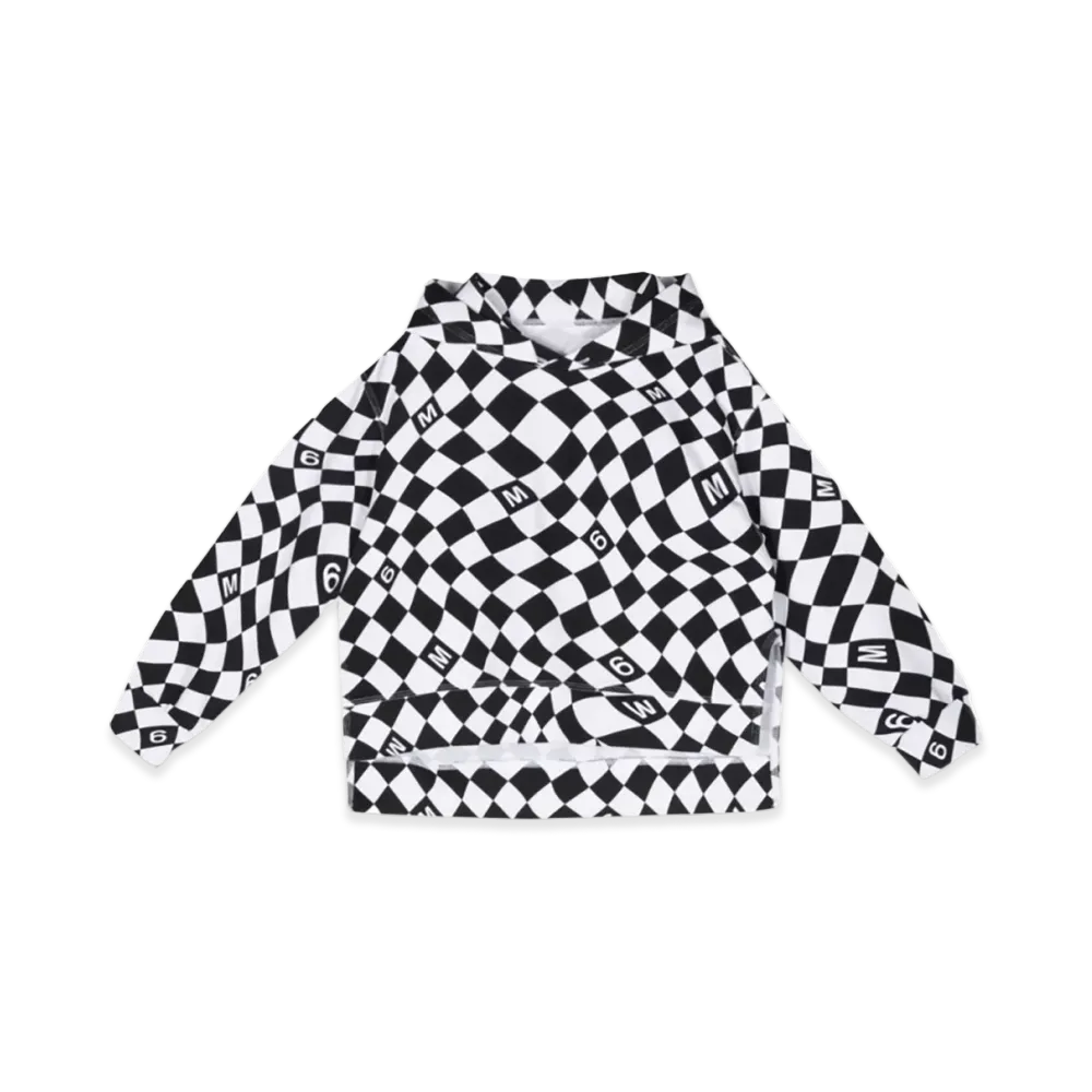 MM6 Maison Margiela Kids Optical Sweatshirt "Black"
