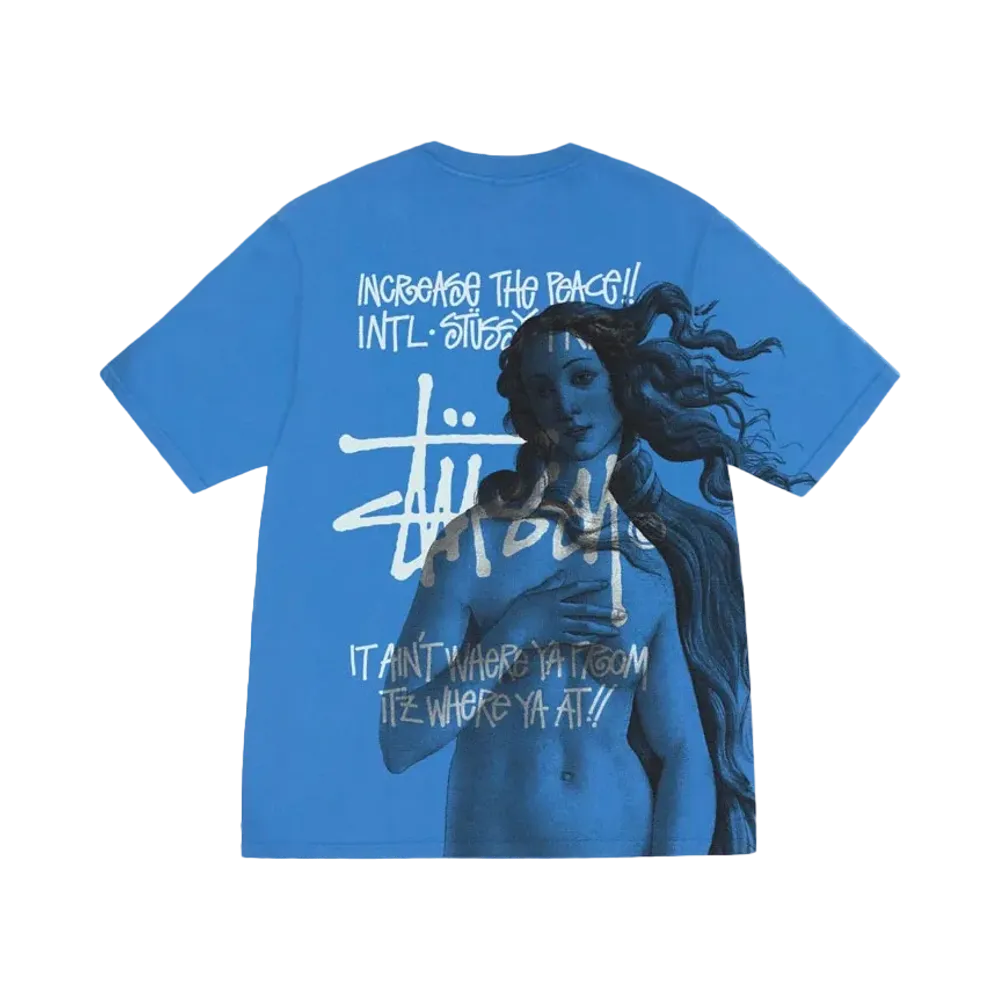 Stussy IST Venus Pigment Dyed Tee "Blue"