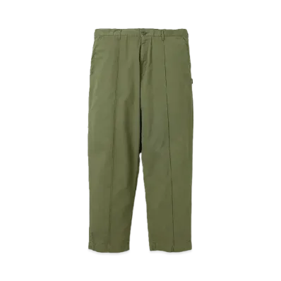 NEIGHBORHOOD 24SS Pin Tuck Pants "Olive Drag"