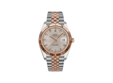 ROLEX Date-Just 41 Sundust Dial 10P Diamonds 126331G