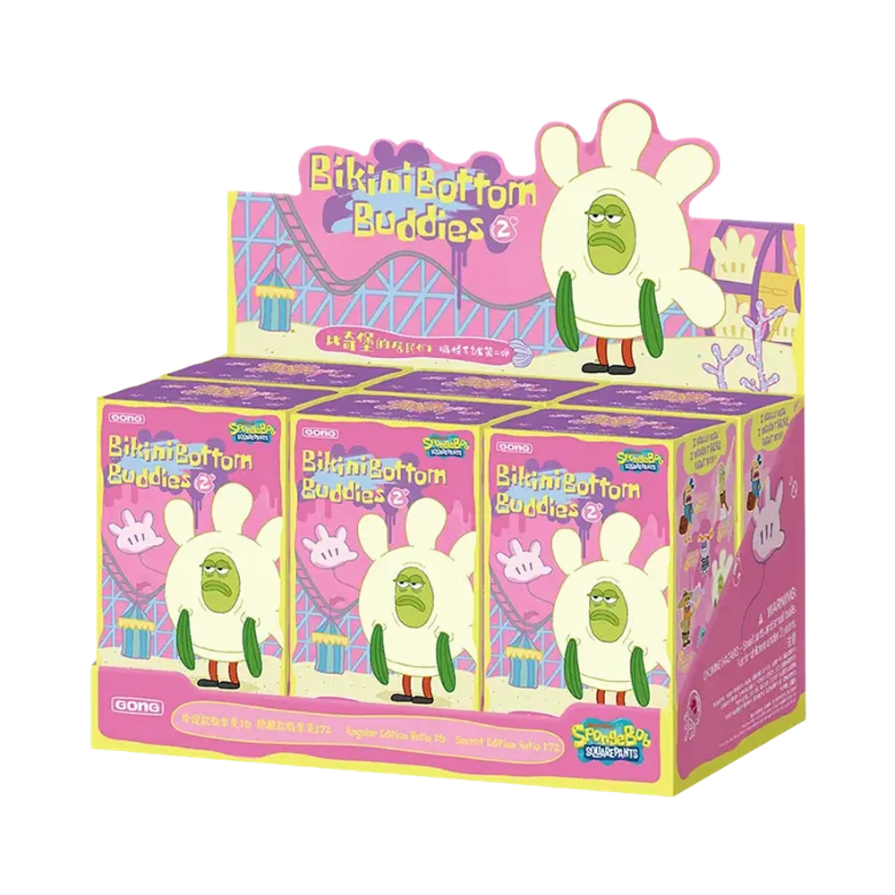 POP MART Residents of Bikini Bottom-Whimsical Plush Part2 [Assortment Box]