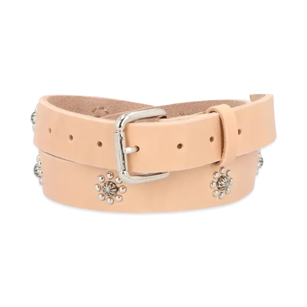 UNION Studded Belt "Tan"