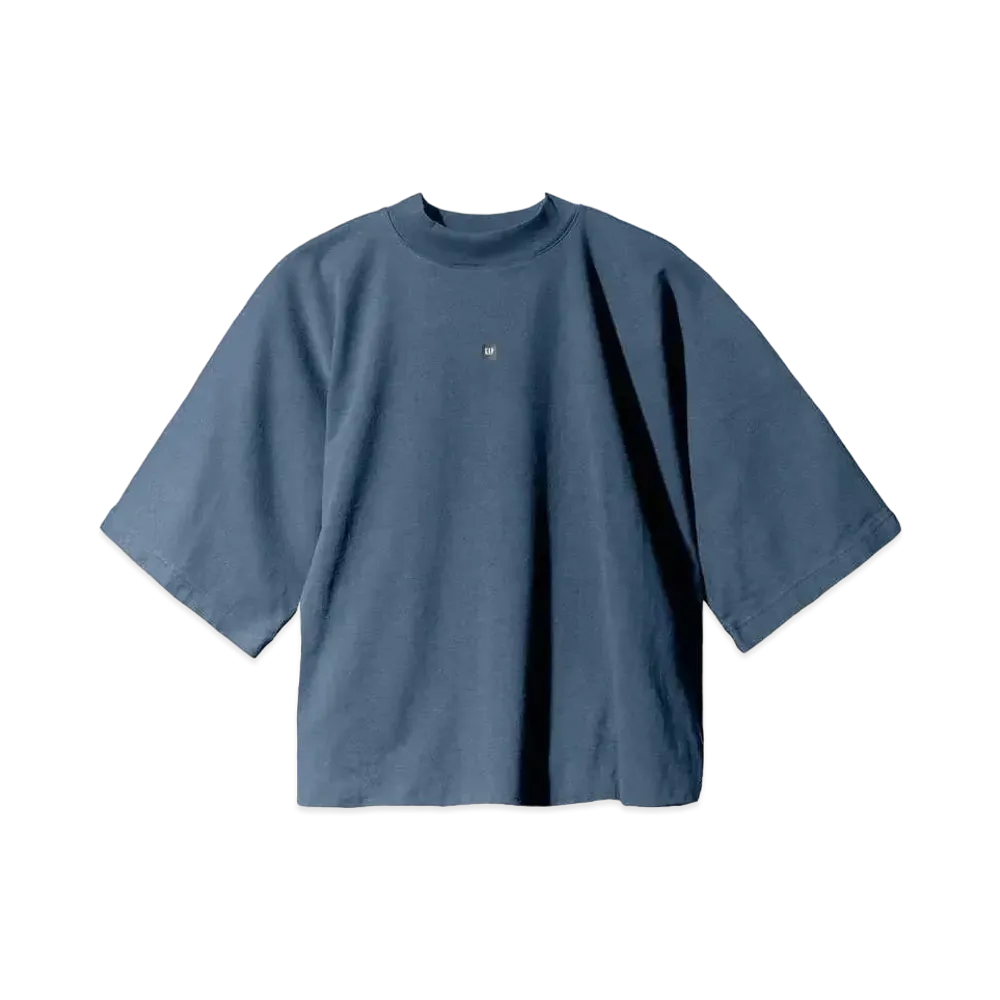 YEEZY GAP Logo No Seam Tee "Dark Blue"