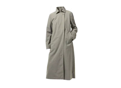 OUR LEGACY Women's Capital Coat "Frost Moss Check Membrane Wool"