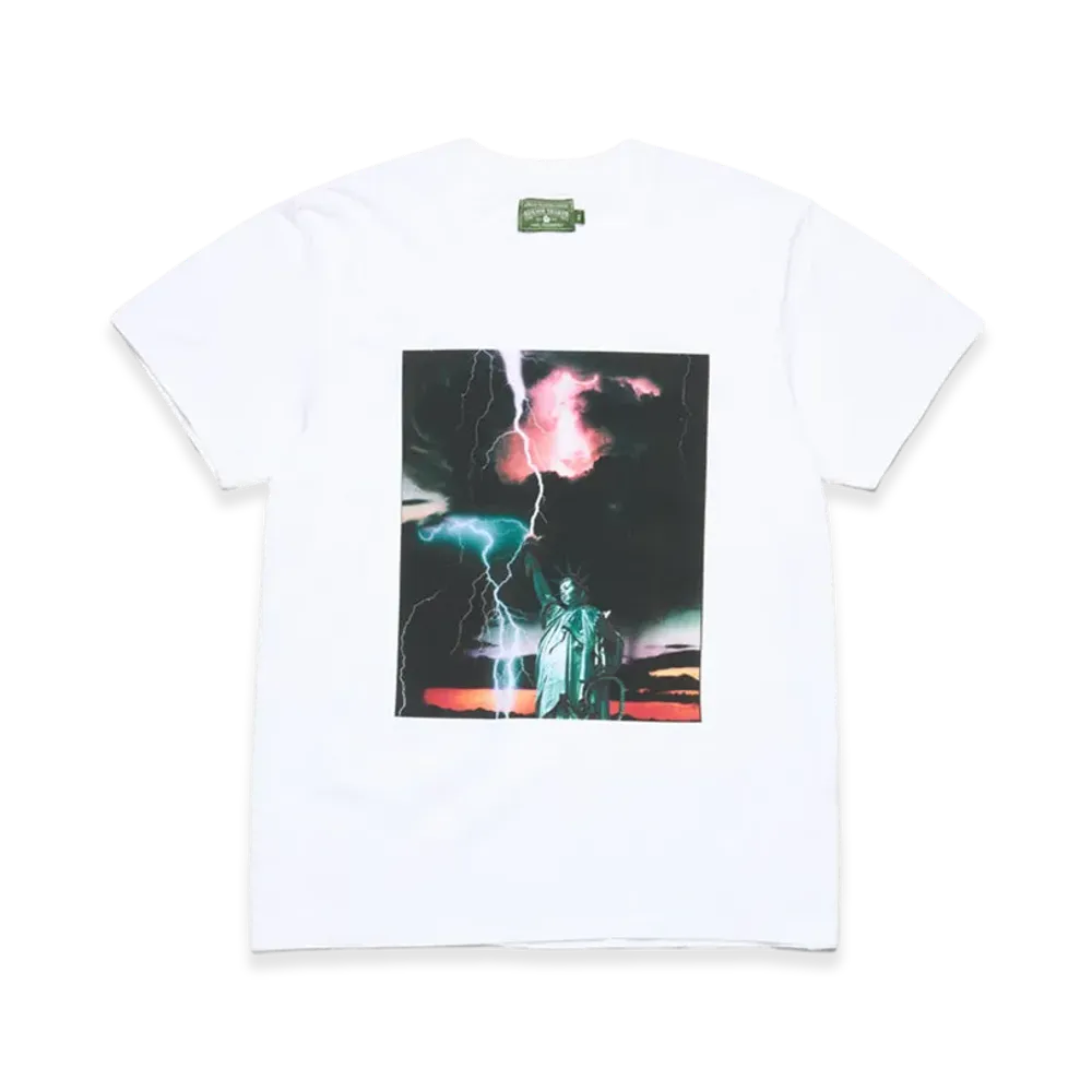 DENIM TEARS Libertas Tee "White"